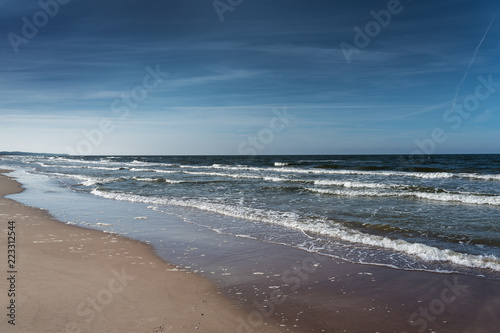 Clear Baltic sea.