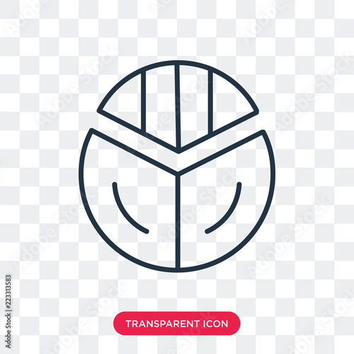 Diagram vector icon isolated on transparent background, Diagram logo design