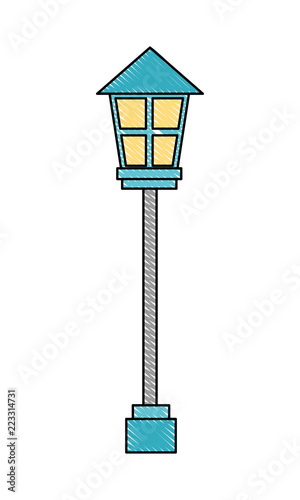 lamppost light decoration exterior ornament