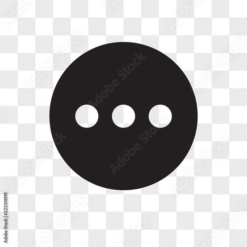 More vector icon isolated on transparent background, More logo design