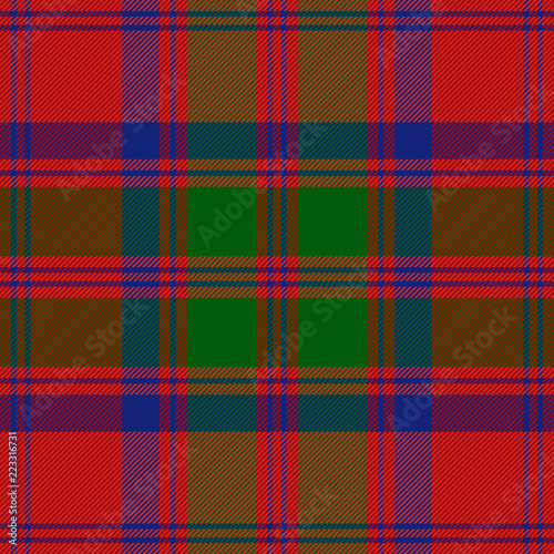 Grant Tartan. Scottish cage background