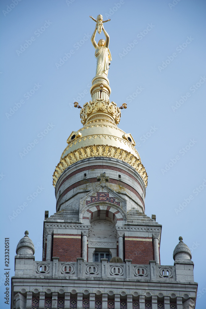 Church in Albert the somme France