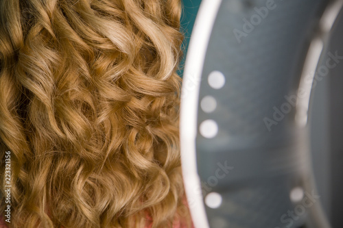 Fototapeta women's hair, beauty salon