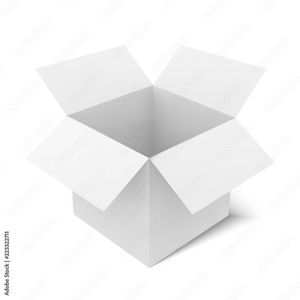 Box vector illustration Box vector illustration
