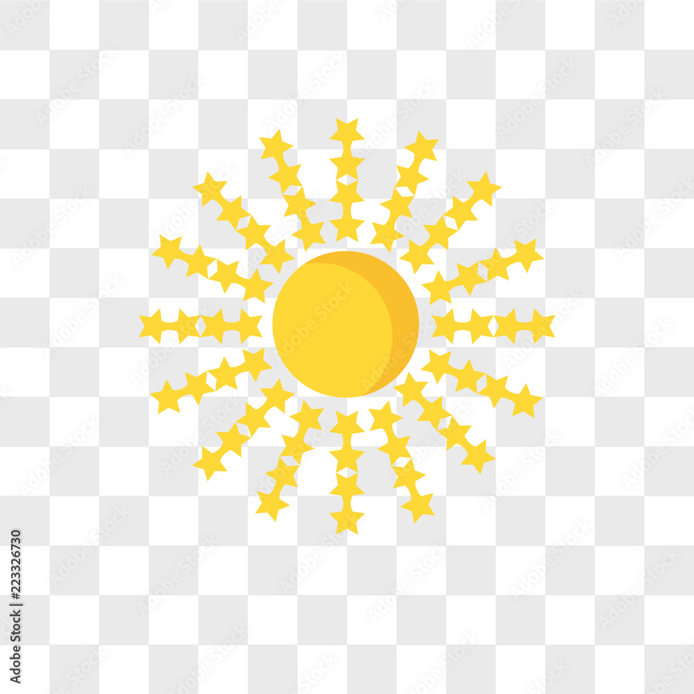 sun vector icon isolated on transparent background, sun logo design sun vector icon isolated on transparent background, sun logo design
