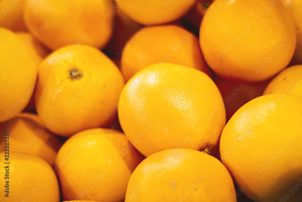 Fresh Citrus on a Market Fresh Citrus on a Market