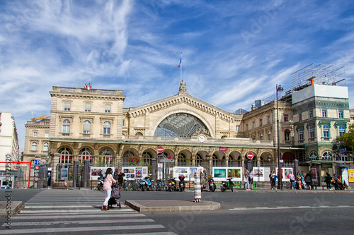 Gare de l'est à Paris photo