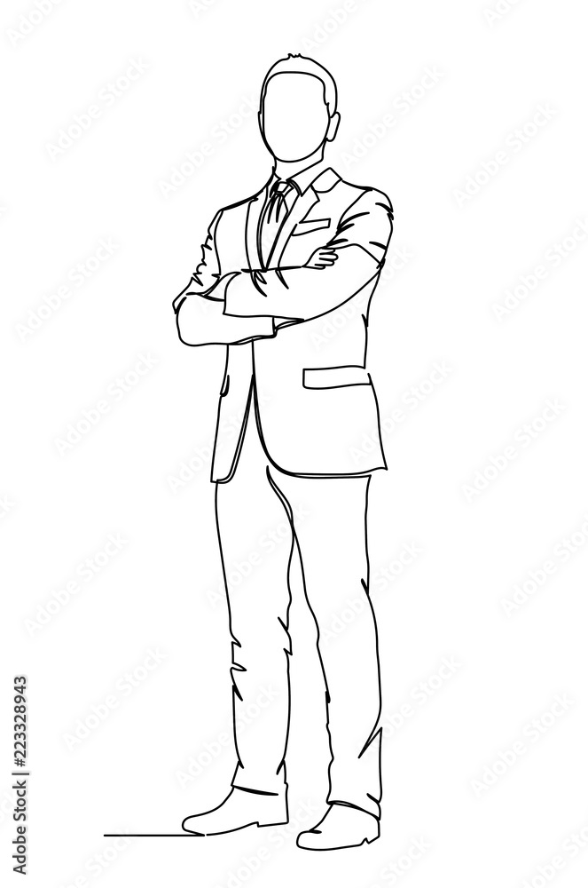 The man is thoughtful, in a suit. Office man The man is thoughtful, in a suit. Office man