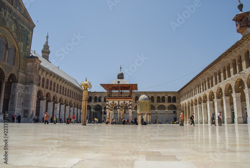 Foto Mezquita de los Omeya de Damasco en 2008. Siria.