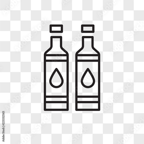 Toner vector icon isolated on transparent background, Toner logo design