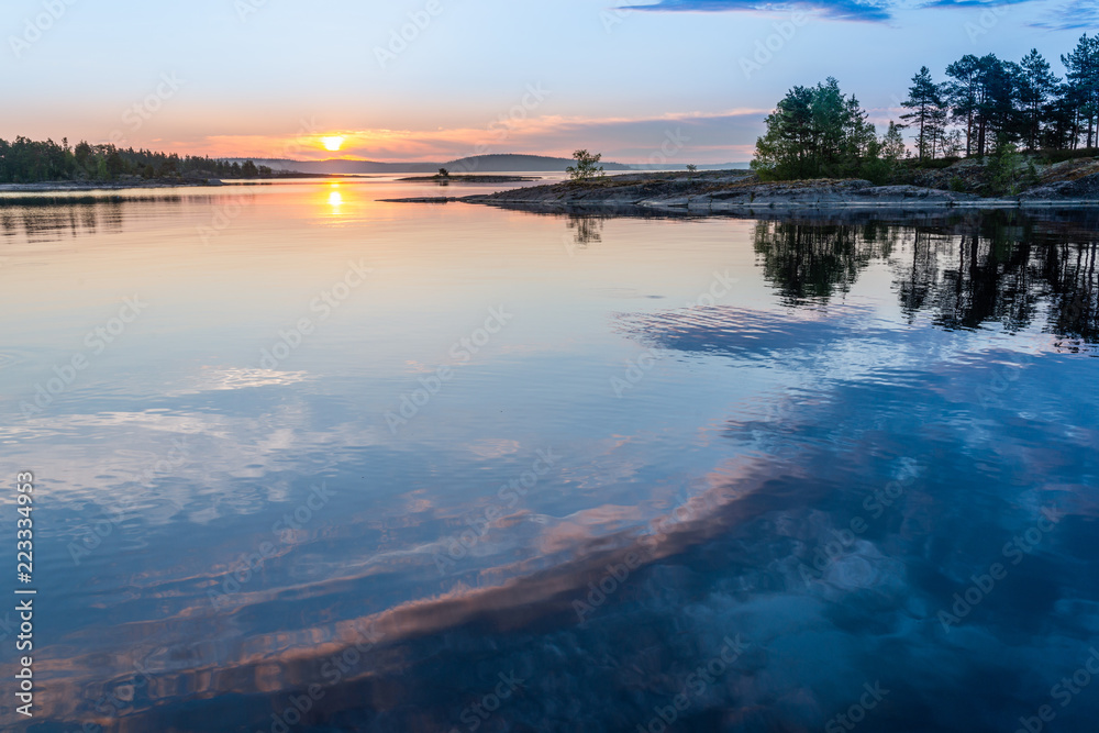 Ladoga Lake, St. Petersburg, 2018