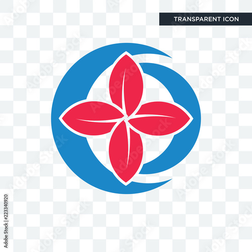 healer vector icon isolated on transparent background, healer logo design