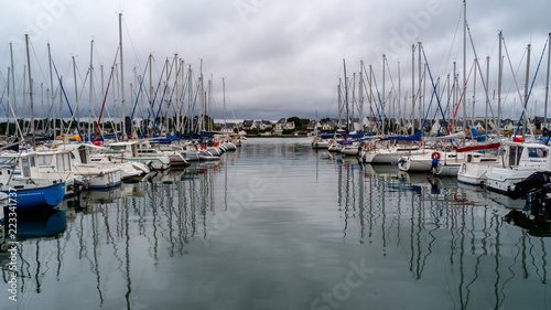 Francja, Bretania, port jachtowy © podlaski49