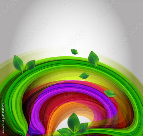 Abstract background with lighting effect. Vector