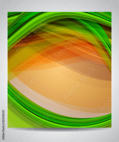 Abstract background with lighting effect. Vector
