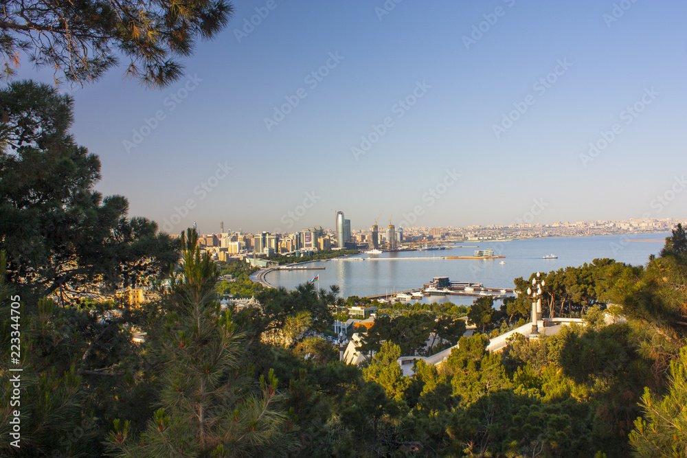 View of Baku from the observation deck, Azerbaijan