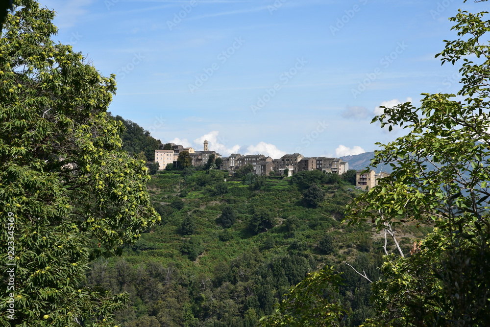 Village de Piedicroce en Corse