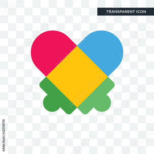 autism vector icon isolated on transparent background, autism logo design