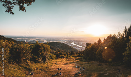 Sunset Heidelberg