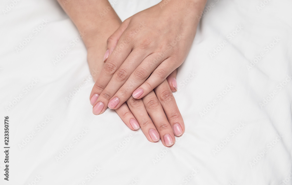 Nails manicure with file. Woman beautiful nail care. after filling. Nails manicure with file. Woman beautiful nail care. after filling.
