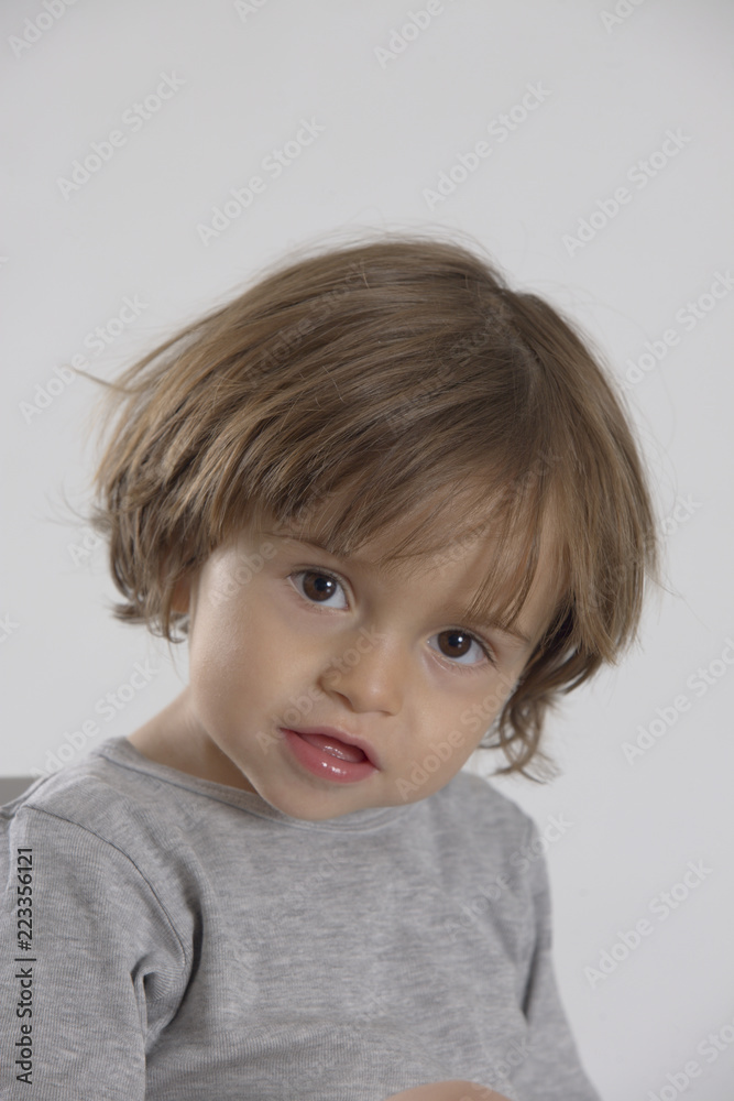 portrait of a baby, head and shoulders portrait of a baby, head and shoulders