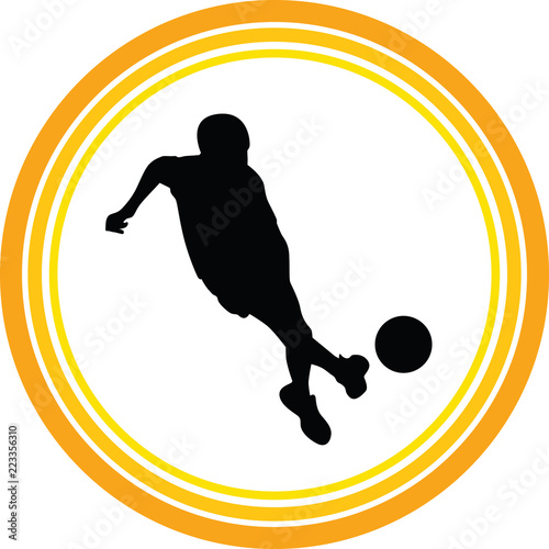 kid play soccer