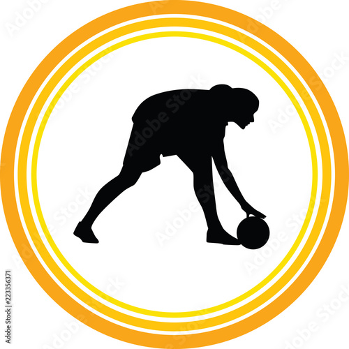 woman play soccer