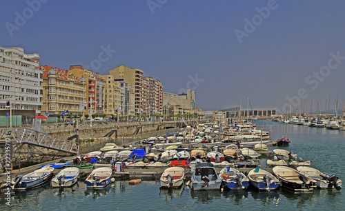 embankment promenade in the spanish city Santander © babble