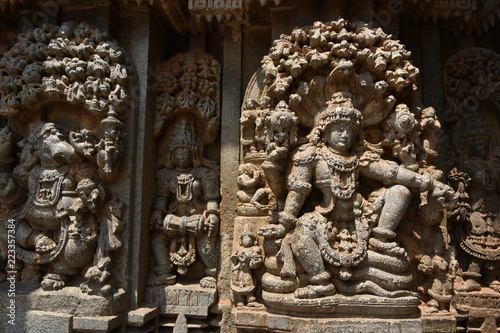 Chennakesava Temple, Somanathapura, Karnataka, India photo