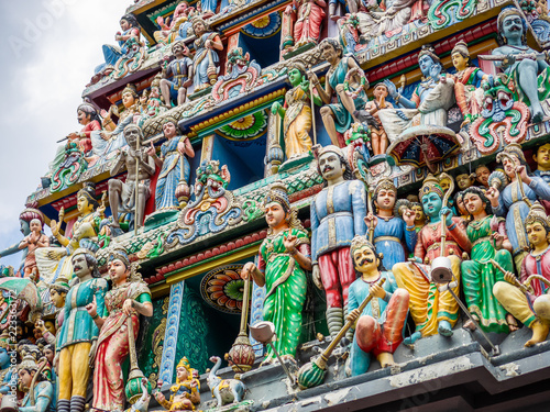 The Sri Mariamman Hindu Temple in Chinatown, Singapore photo