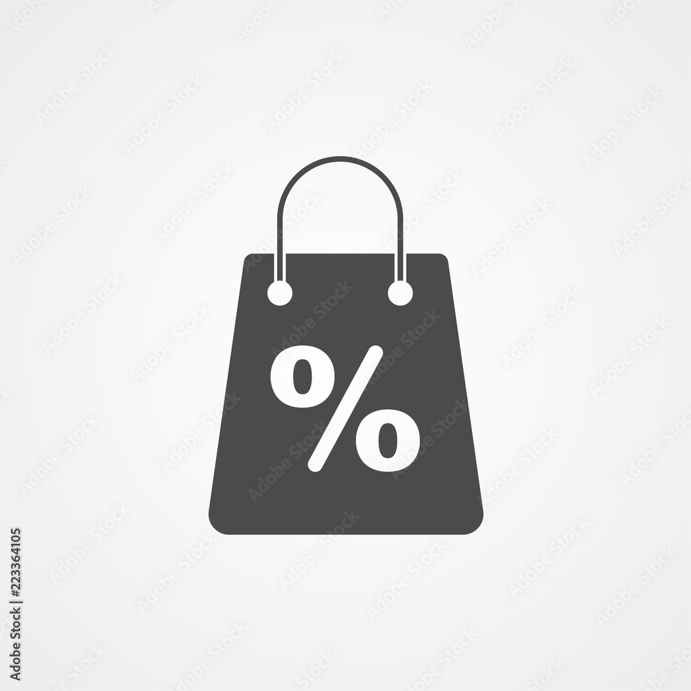Discount vector icon sign symbol Discount vector icon sign symbol