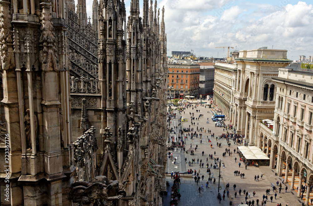 Fototapeta premium Duomo Milano Mariae Nascenti