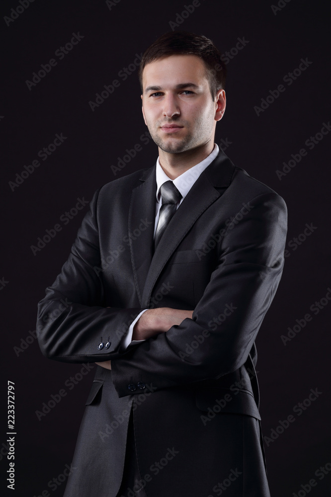 portrait of a handsome businessman portrait of a handsome businessman