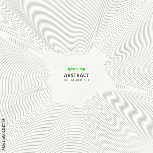 Abstract of black freestyle stripe line.