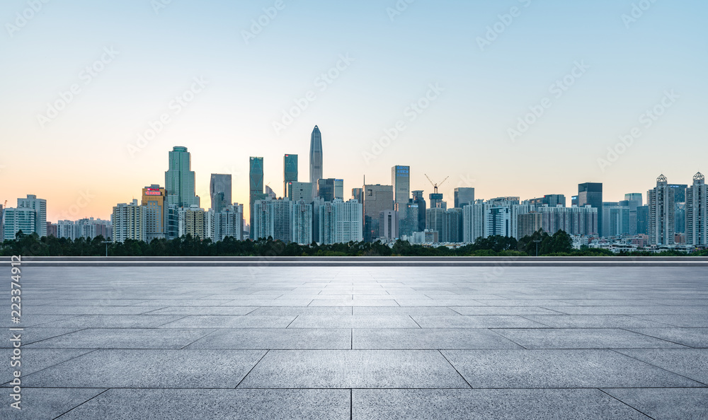 Shenzhen city skyline