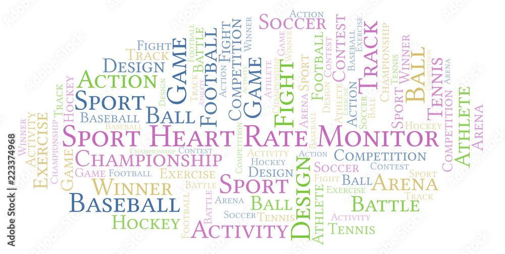 Sport Heart Rate Monitor word cloud. Sport Heart Rate Monitor word cloud.
