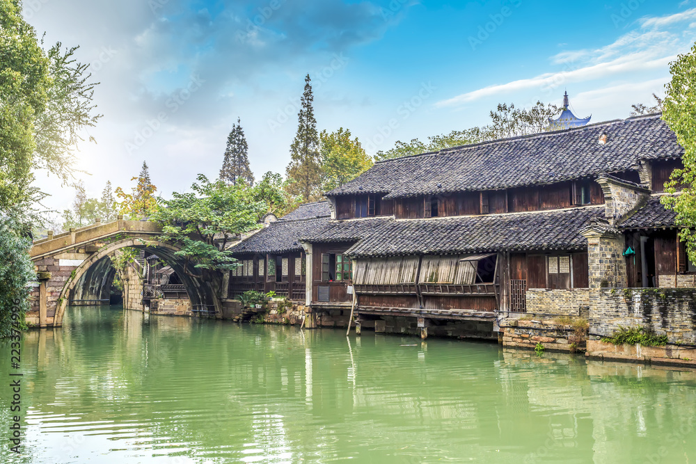 Wuzhen, Jiangnan Water Town, China Wuzhen, Jiangnan Water Town, China