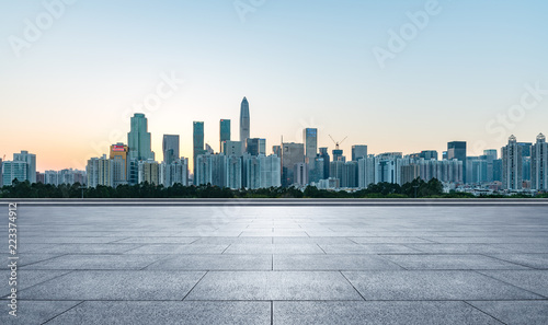 Shenzhen city skyline © karsty
