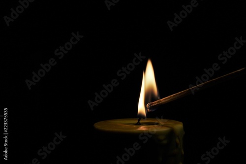 Streichholz feuer licht fire light match flame candle