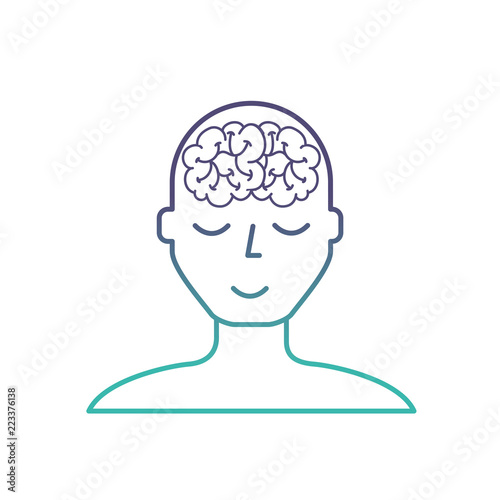 portrait human character mental brain wellness