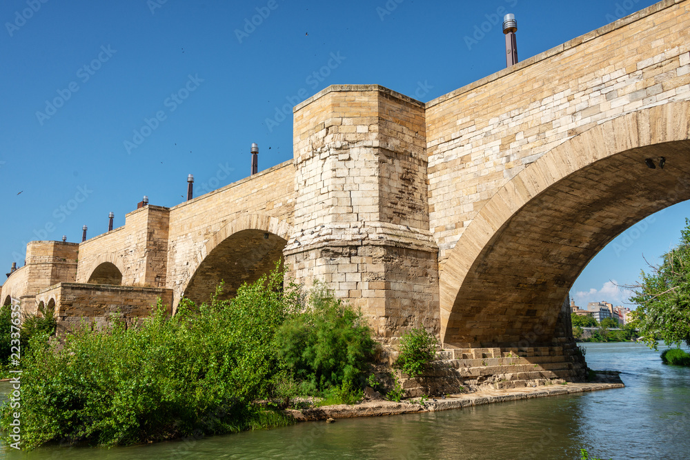 Puente de Piedra (Löwenbrücke) , Saragossa