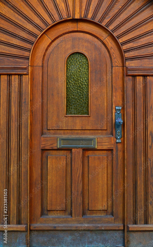 Residential house door / Wooden door 