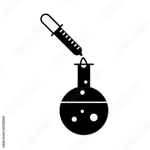 chemical test tube dropper reagent laboratory