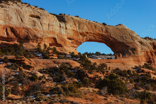 Arches and Red Rock Desert Landscapes Of Utah In The Iconic American Southwest