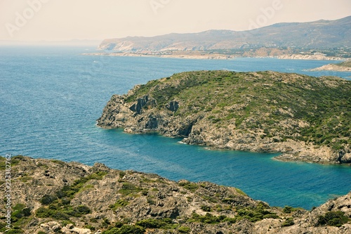 Fototapeta Naklejka Na Ścianę i Meble -  Mediterranean sea coast / Cap de Creus national park / Costa Brava, Spain