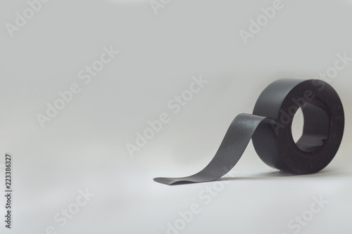 duct tape on grey background