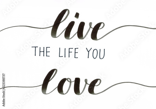 Live the life you love - mo...