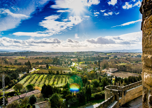 View from the wall surrounding Carcassonne, France © David S. Murphy