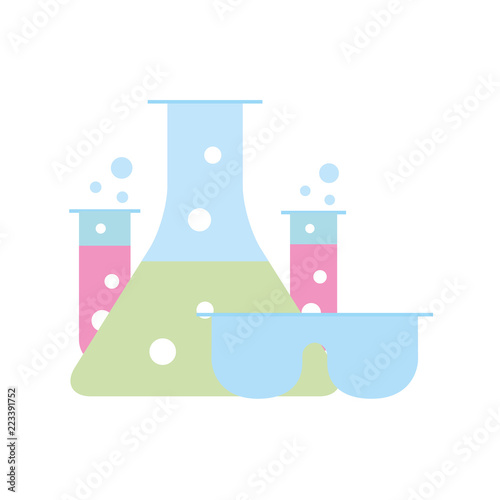 test tube flasks glasses protection chemistry laboratory