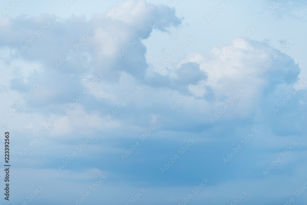 Obraz premium clouds on the blue sky